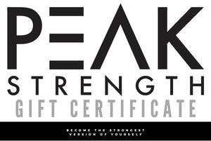 Peak Strength Gift Card